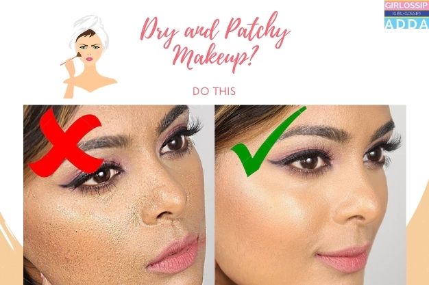 Fix Dry and Patchy Makeup