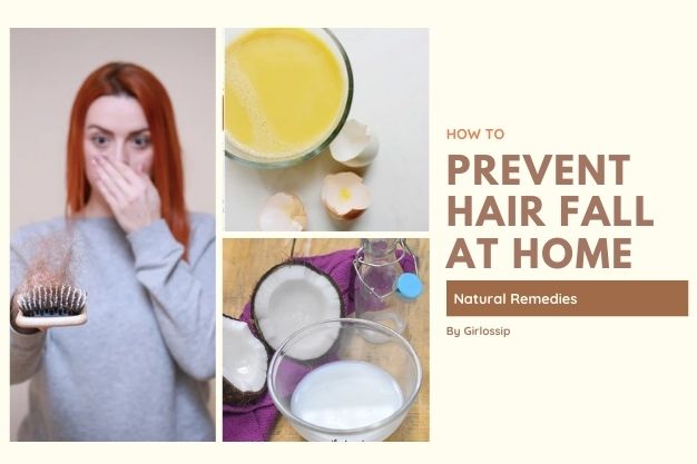 how to stop hair fall naturally at home