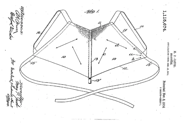 Mary Jacob Philip’s backless brassiere 